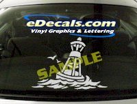  CRT523 Bouy Marine Cartoon Decal
