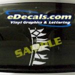 CRT525 Nautical Flags Marine Cartoon Decal