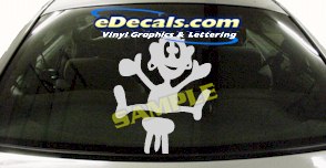 CRT553 Spinelli Cartoon Decal