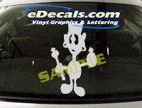  CRT556 Spinelli Cartoon Decal