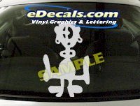  CRT558 Spinelli Cartoon Decal