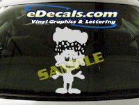  CRT561 Spinelli Cartoon Decal