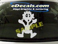  CRT563 Spinelli Cartoon Decal