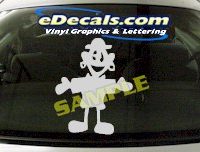  CRT564 Spinelli Cartoon Decal