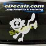 CRT566 Spinelli Cartoon Decal