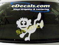  CRT566 Spinelli Cartoon Decal
