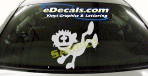 CRT566 Spinelli Cartoon Decal