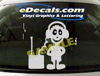  CRT568 Spinelli Cartoon Decal