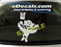  CRT569 Spinelli Cartoon Decal