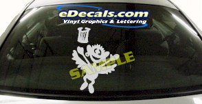 CRT569 Spinelli Cartoon Decal