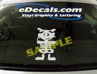  CRT572 Spinelli Cartoon Decal