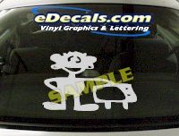  CRT573 Spinelli Cartoon Decal