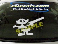  CRT574 Spinelli Cartoon Decal
