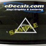 CRT606 Pramid Cartoon Decal