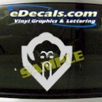 CRT607 Wise Guy Orient Cartoon Decal