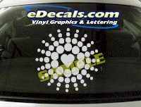  CRT609 Symbol Cartoon Decal