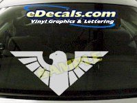  CRT612 Thunderbird Decal