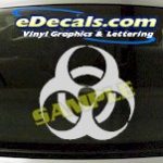 CRT620 Hazard Symbol Decal