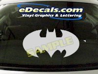 CRT624 Batman Cartoon Decal