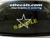  CRT625 Star Decal