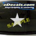 CRT626 Star Decal