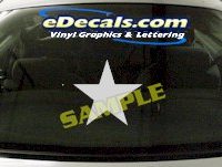  CRT626 Star Decal