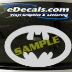 CRT630 Batman Cartoon Decal