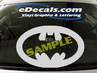  CRT630 Batman Cartoon Decal