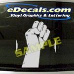 CRT631 Strong Arm Cartoon Decal