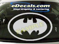  CRT632 Batman Cartoon Decal