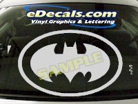 CRT632 Batman Cartoon Decal