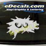 CRT651 Eyes cartoon Decal