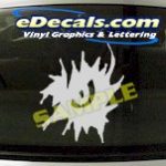 CRT652 Eyes cartoon Decal