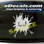 CRT653 Eyes cartoon Decal
