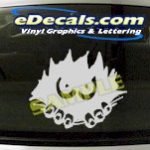 CRT656 Eyes cartoon Decal