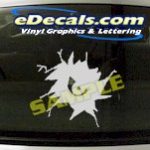 CRT657 Eyes cartoon Decal