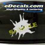 CRT659 Eyes cartoon Decal