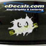 CRT660 Eyes cartoon Decal