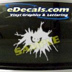 CRT662 Eyes cartoon Decal