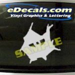 CRT663 Eyes cartoon Decal
