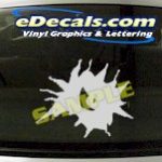 CRT667 Eyes cartoon Decal