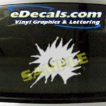 CRT668 Eyes cartoon Decal