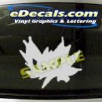 CRT670 Eyes cartoon Decal