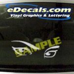 CRT675 Eyes cartoon Decal