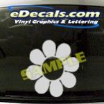 CRT700 Flower Cartoon Decal