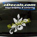 CRT701 Flower Cartoon Decal