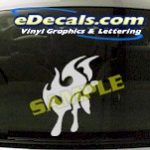 CRT720 Tribal Cartoon Decal