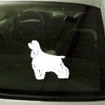 CRT737 Cocker Spaniel Dog Cartoon Decal