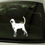 CRT739 Coon Hound Dog Cartoon Decal