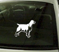  CRT742 English Springer Spaniel Dog Cartoon Decal
